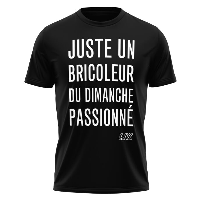 T-Shirts Homme Noir Work Hard, Dream Big - T-Shirt de qualité supérieure imprimé en France