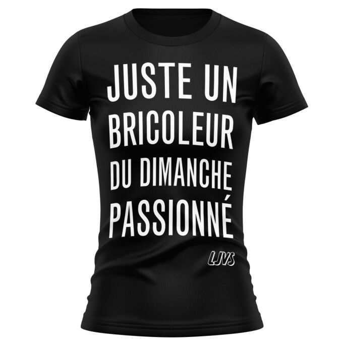 T-Shirts Femme Noir Bichon - T-Shirt de qualité supérieure - Imprimé en France