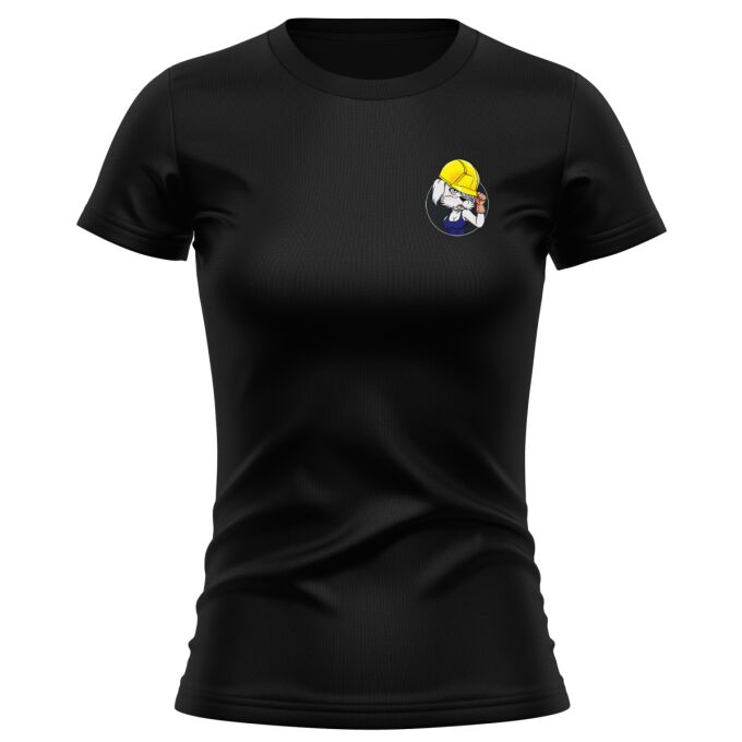 T-Shirts Femme Noir Bichon - T-Shirt de qualité supérieure - Imprimé en France