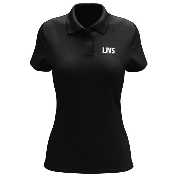 Polos Femme Noir Bichon - Polo de qualité supérieure imprimé en France